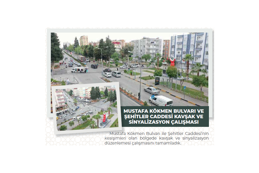 13 ADET KAVŞAK VE MEYDAN DÜZENLEMESİ